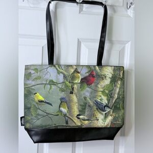 James Hautman Collection Bird Tote Bag "Each New Day is a Gift from Above"